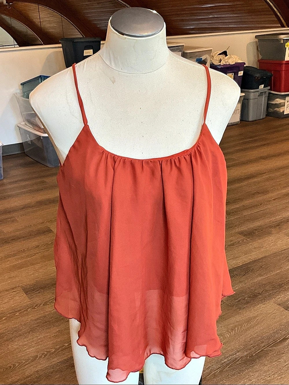 Poetry Orange Camisole Size Small